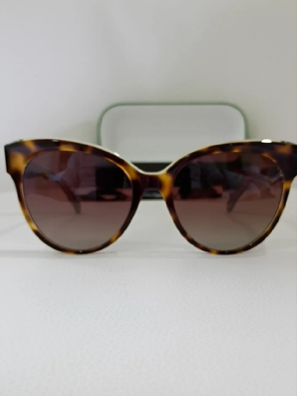 kate spade Tortoiseshell Cat Eye Sunglasses with Brown Gradient Lenses